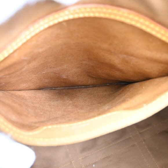 LOUIS VUITTON Flanerie 50 Shoulder Bag Monogram Leather Brown - Picture 9 of 16